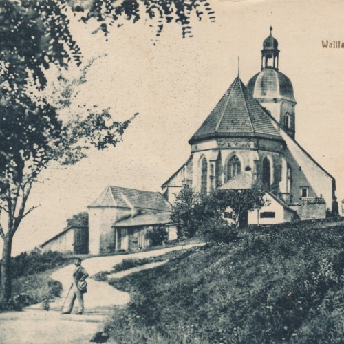 AK aus Bogen mit Wahlfahrtskirche Bayern (6249)