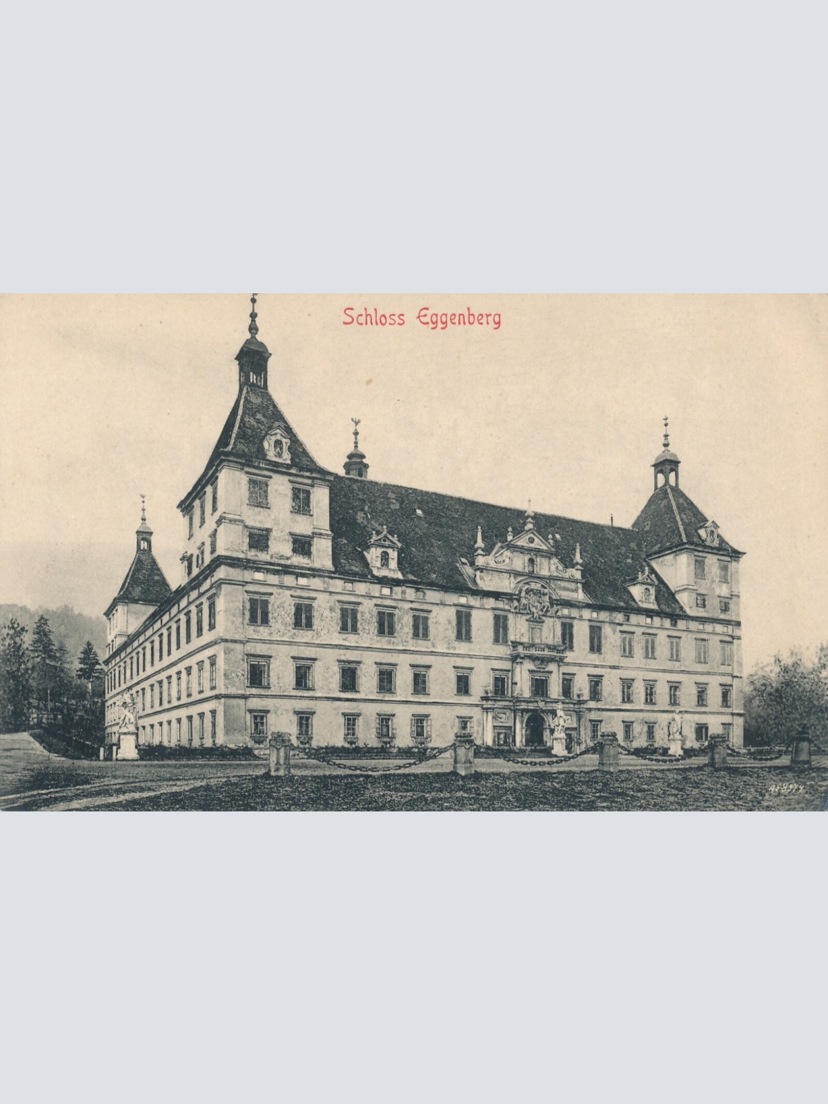 AK vom Schloss Eggenberg Steiermark (6429)