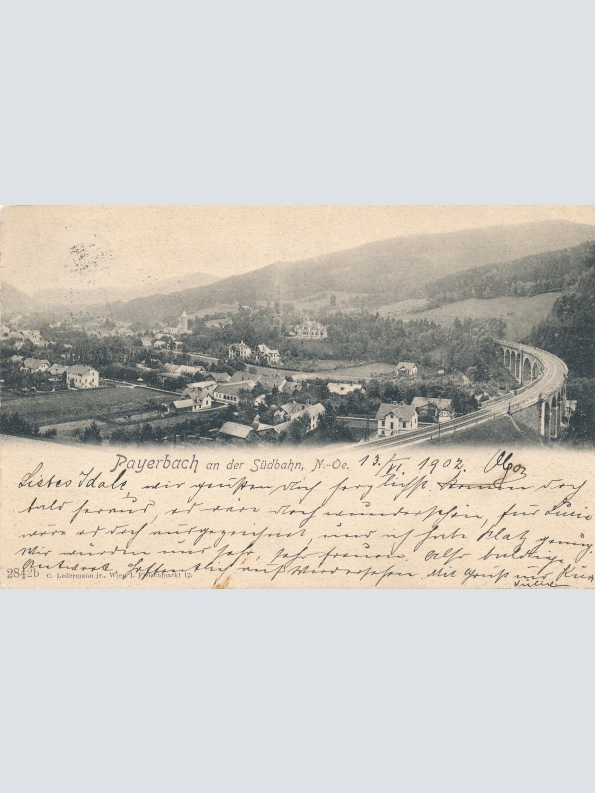 AK aus Payerbach Niederösterreich (6392)