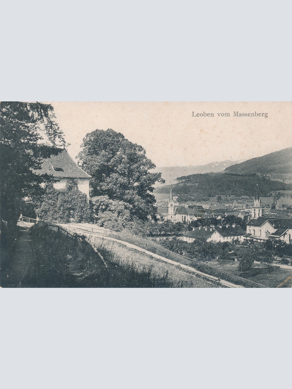 AK aus Leoben vom Massenberg Stmk  (6357)