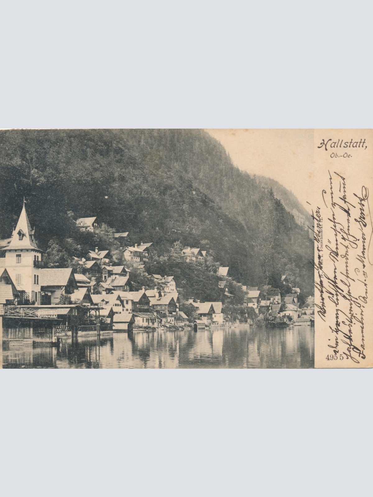 AK aus Hallstatt Oberösterreich (6335)