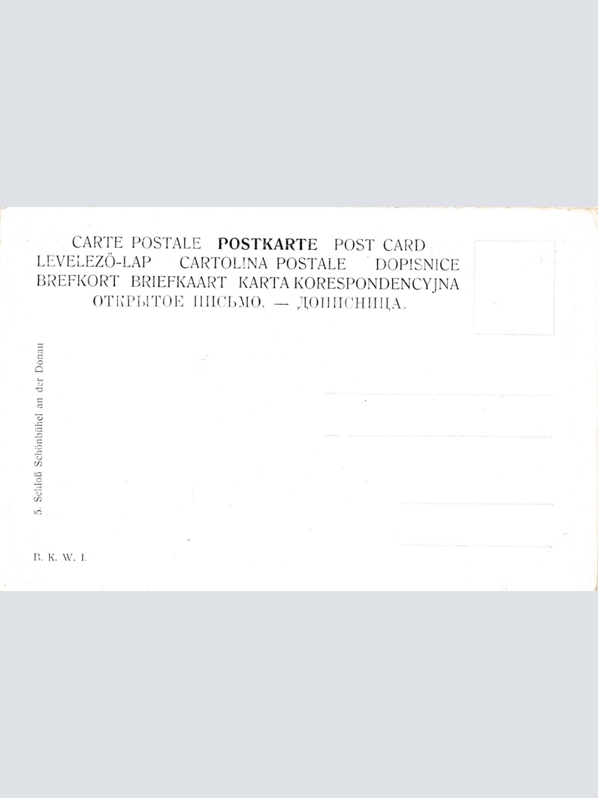 AK aus Schönbühel mit Schloss Niederösterreich (6338)