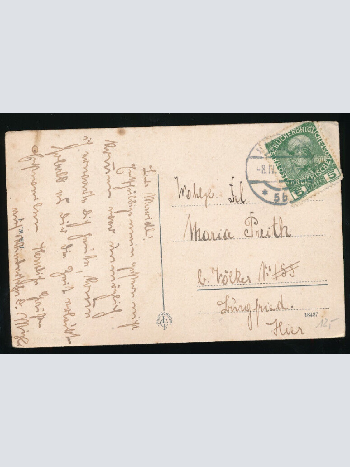 AK aus Bischofshofen gegen das Hagen und Tennengebirge Salzburg (5998)