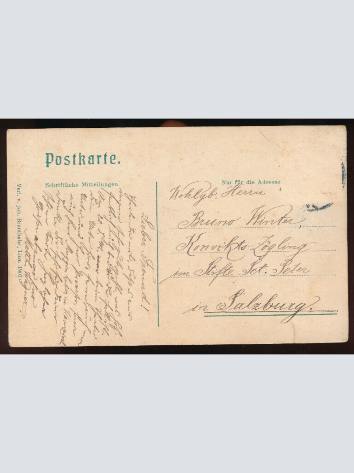 AK aus Linz Museum Franzisko Carolinum Oberösterreich (5933)