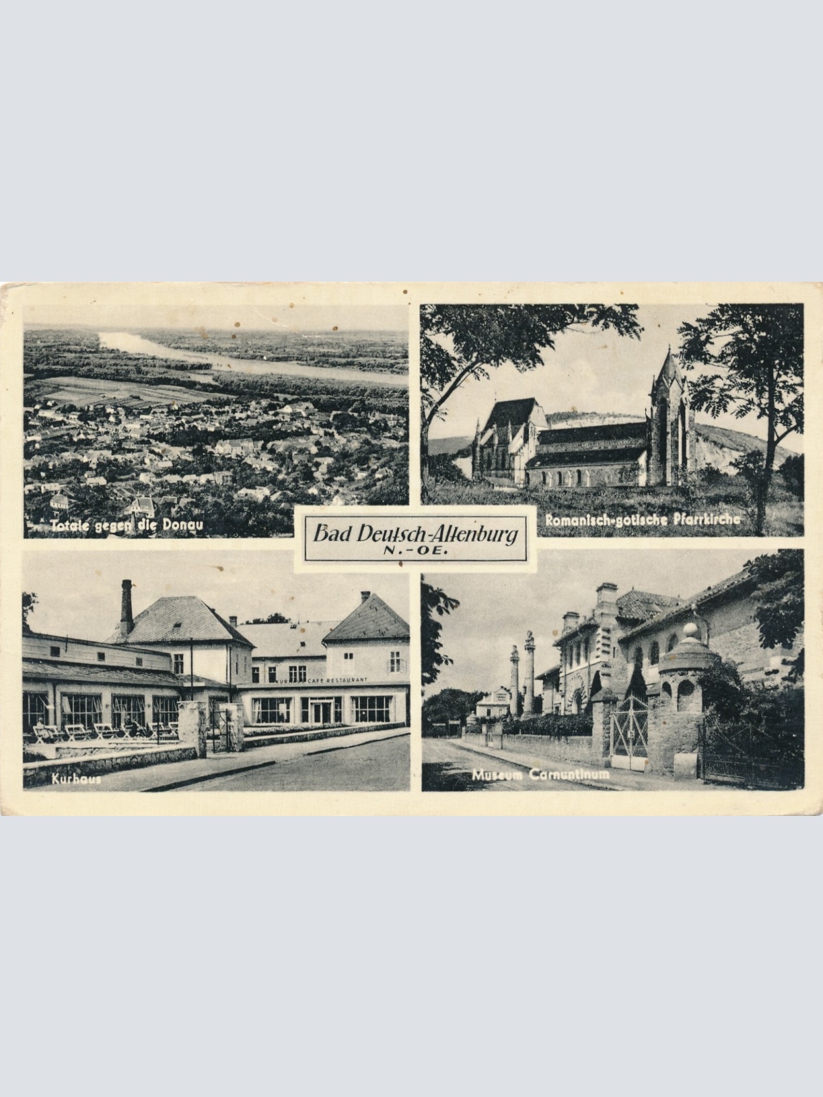 AK aus Bad Deutsch Allenburg Mehrbildkarte Niederösterreich (6875)
