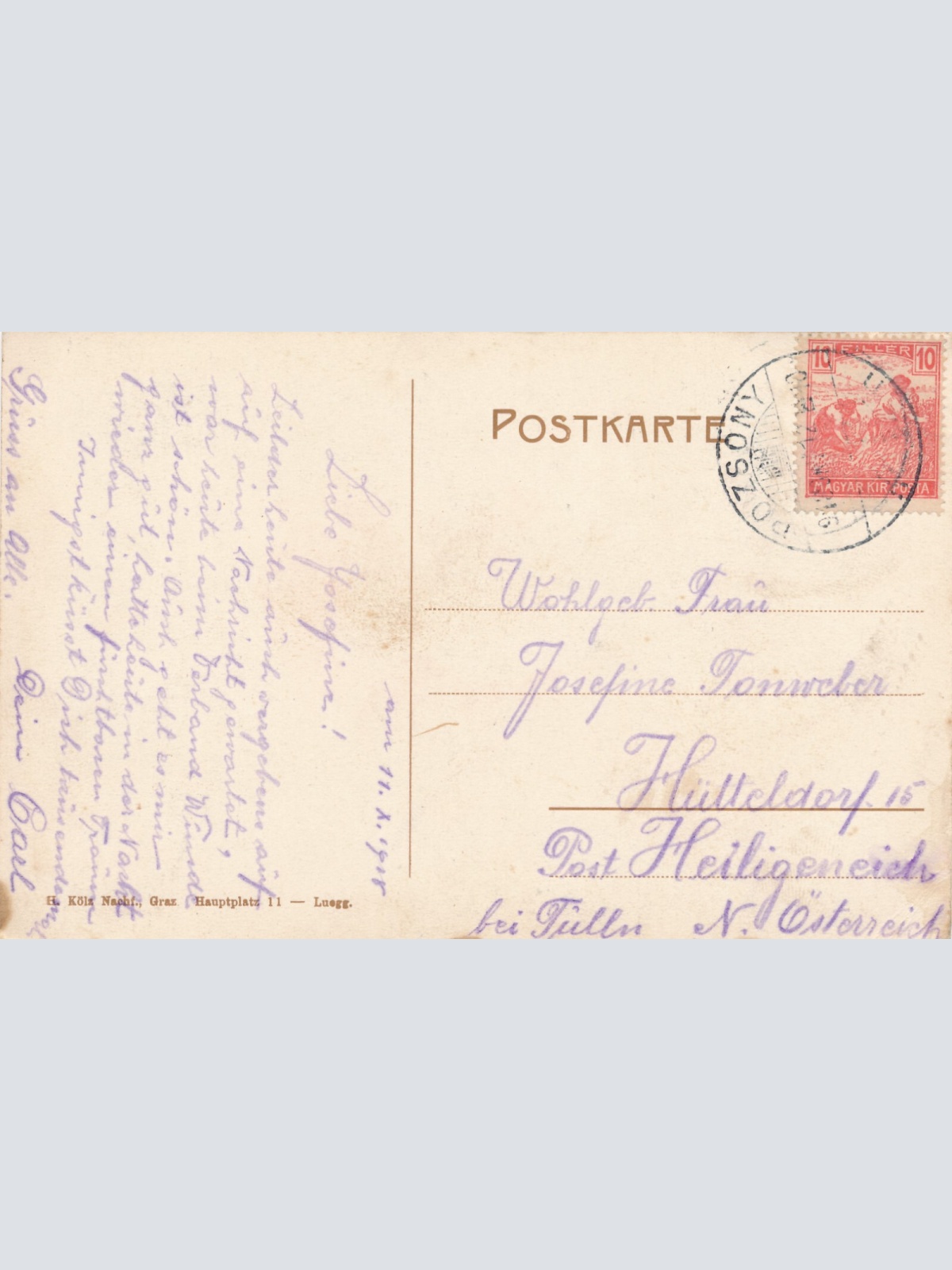 AK aus Lassnitzhöhe Steiermark (6130)