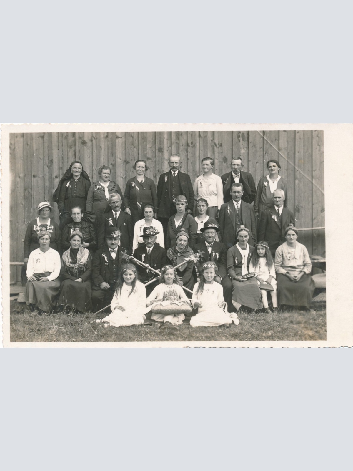 AK Annodazumals Familien Foto vom 50 Jahrestag (6845)