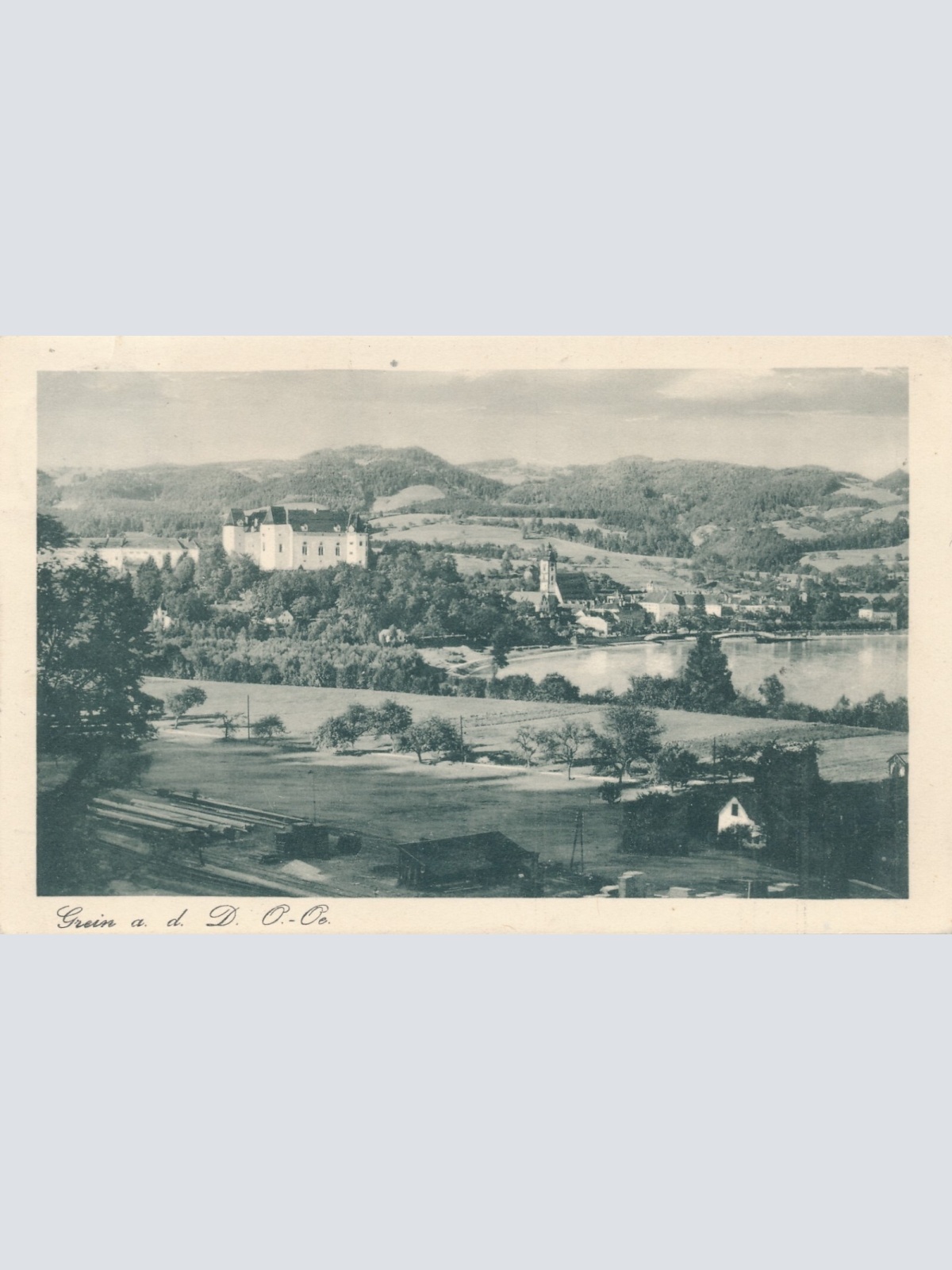 AK aus Grein an der Donau Oberösterreich (6788)