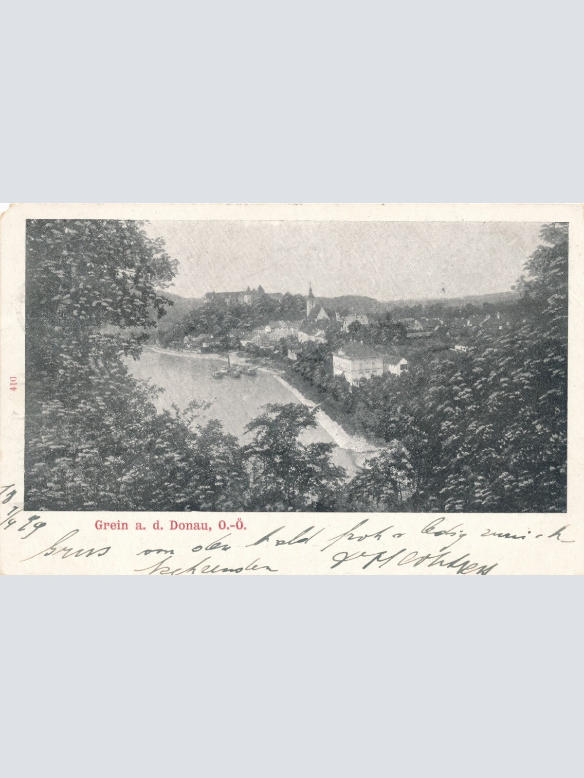 AK aus Grein an der Donau Oberösterreich (6787)