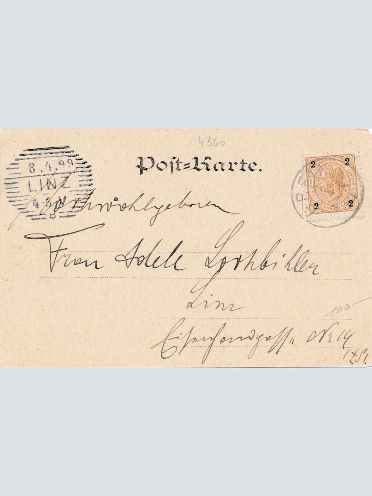 AK aus Grein an der Donau Oberösterreich (6787)