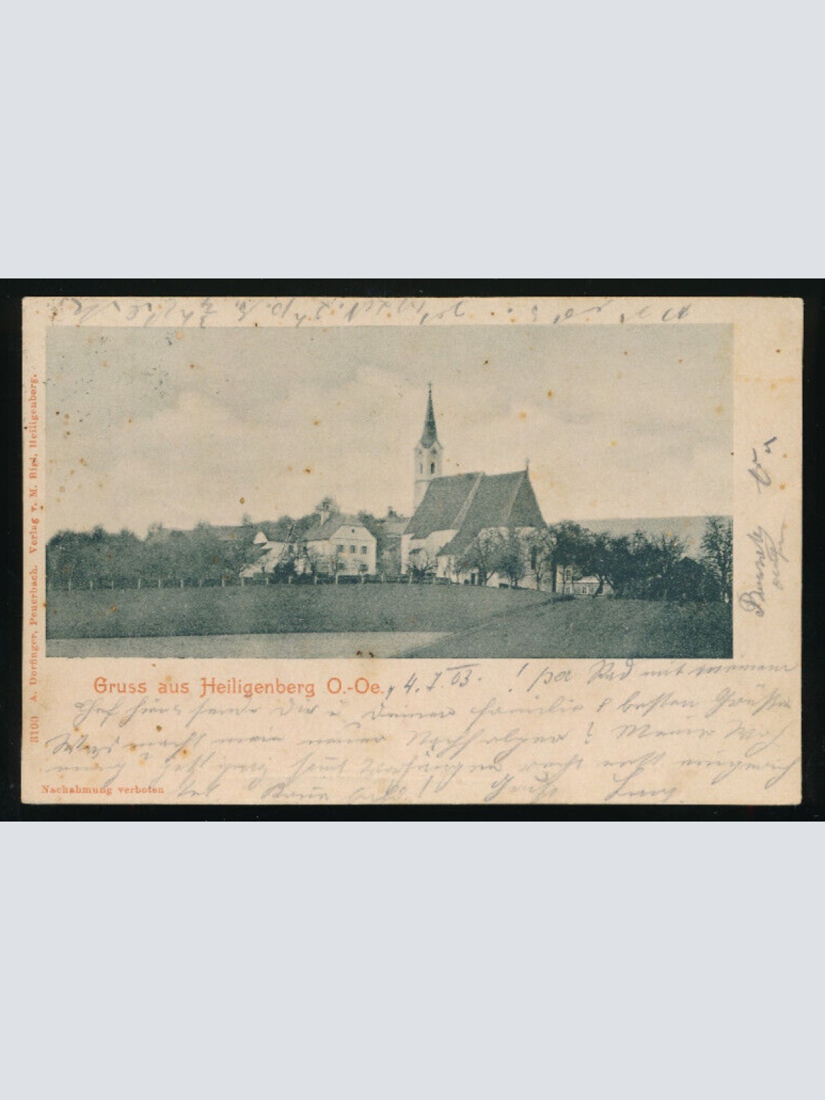 AK aus Heiligenberg Oberösterreich (6043)