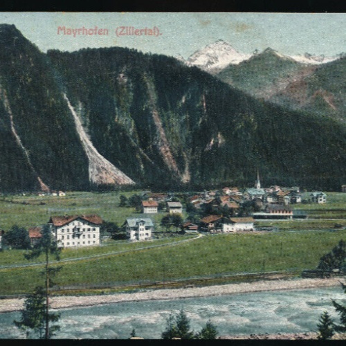 AK aus Mayerhofen im Zillertal Tirol (6049)