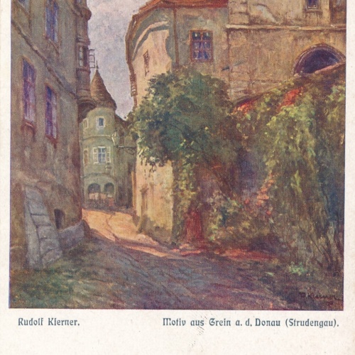 AK aus Grein an der Donau von Rudolf Kierner Oberösterreich (6808)