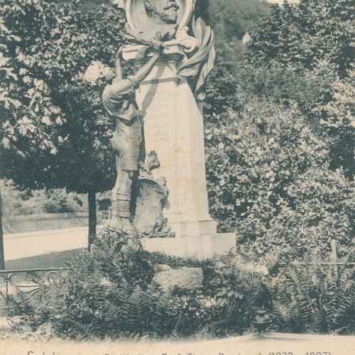 AK aus Salzburg Statthalter Graf Thun - Denkmal Salzburg (6090)