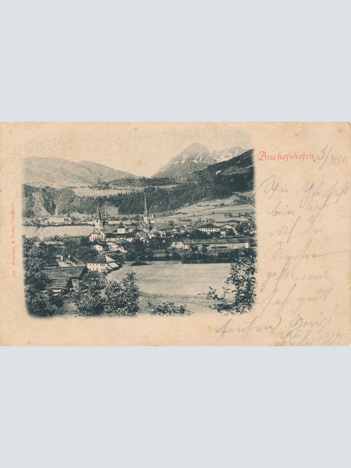 AK aus Bischofshofen Salzburg (6092)