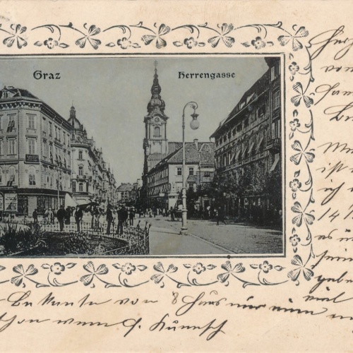 AK aus Graz Herrengasse Steiermark (7012)