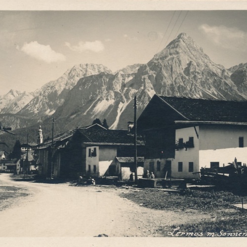 AK aus Lermoos Straßenansicht Tirol (6941)