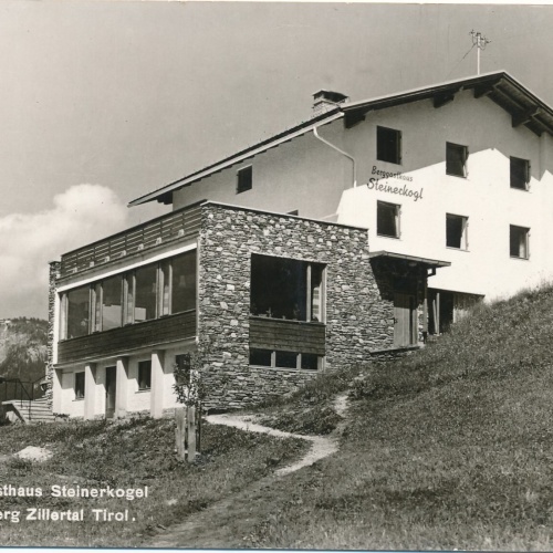 AK vom Berggasthaus Steinerkogl Tirol (6962)