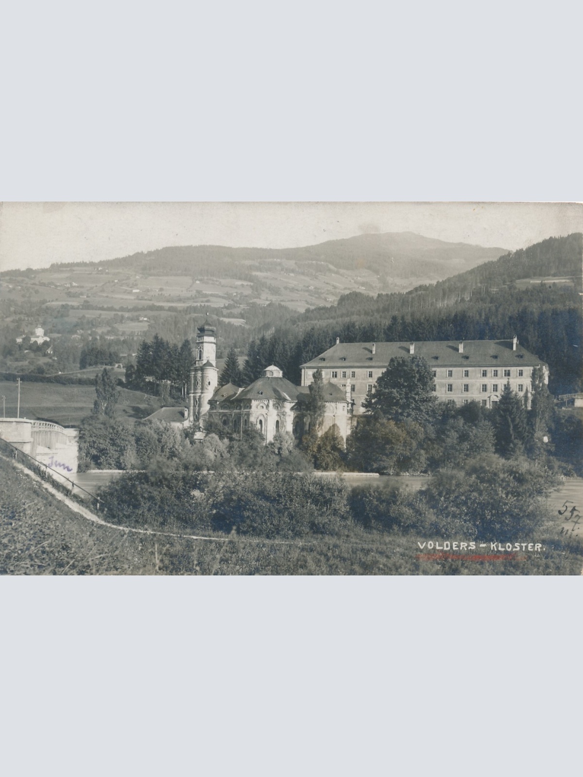 AK aus Volders mit Kloster Tirol (6954)