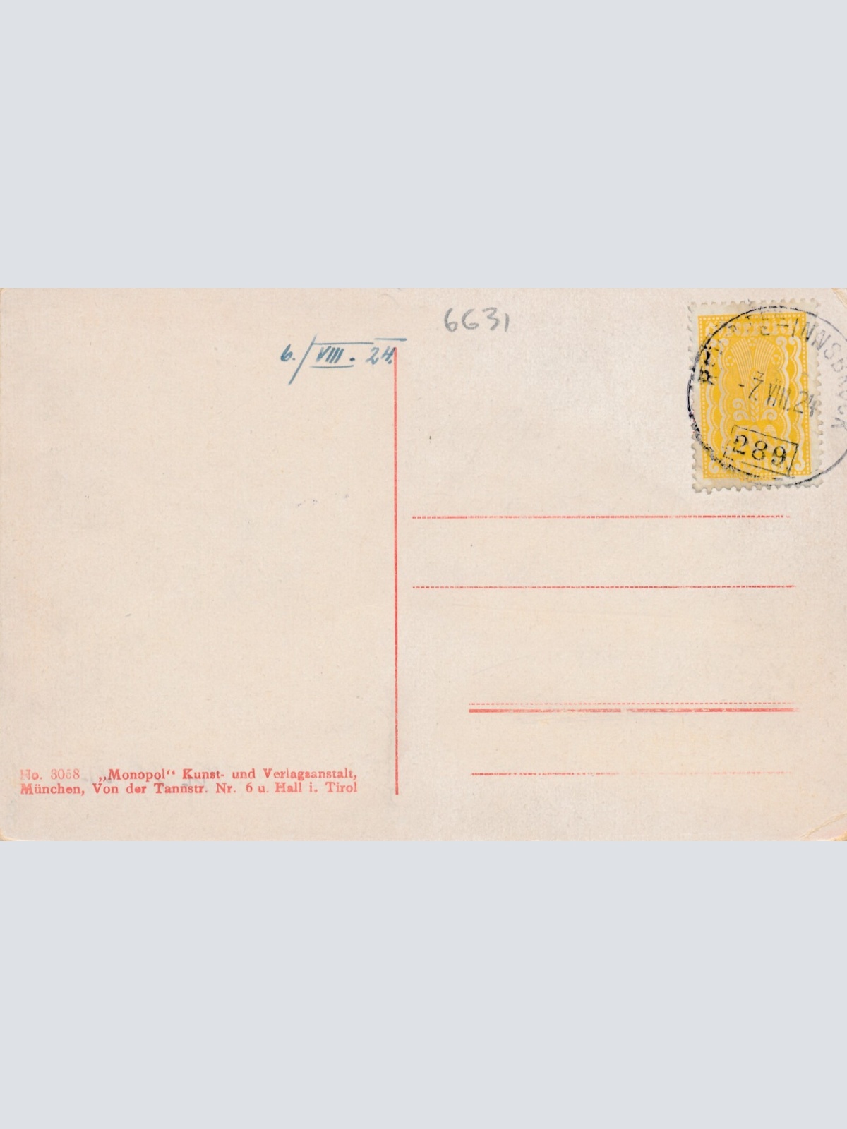 AK aus Lermoos Tirol (6957)