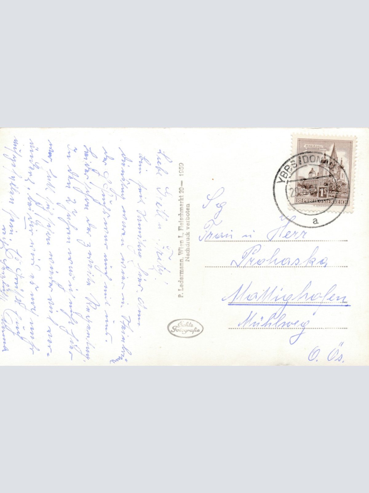 AK aus Ybbs an der Donau Niederösterreich (6120)