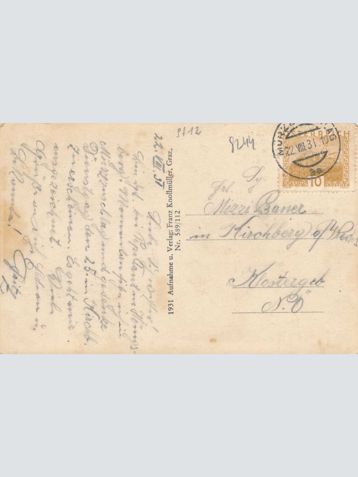 AK aus Mürzzuschlag Steiermark (7325)