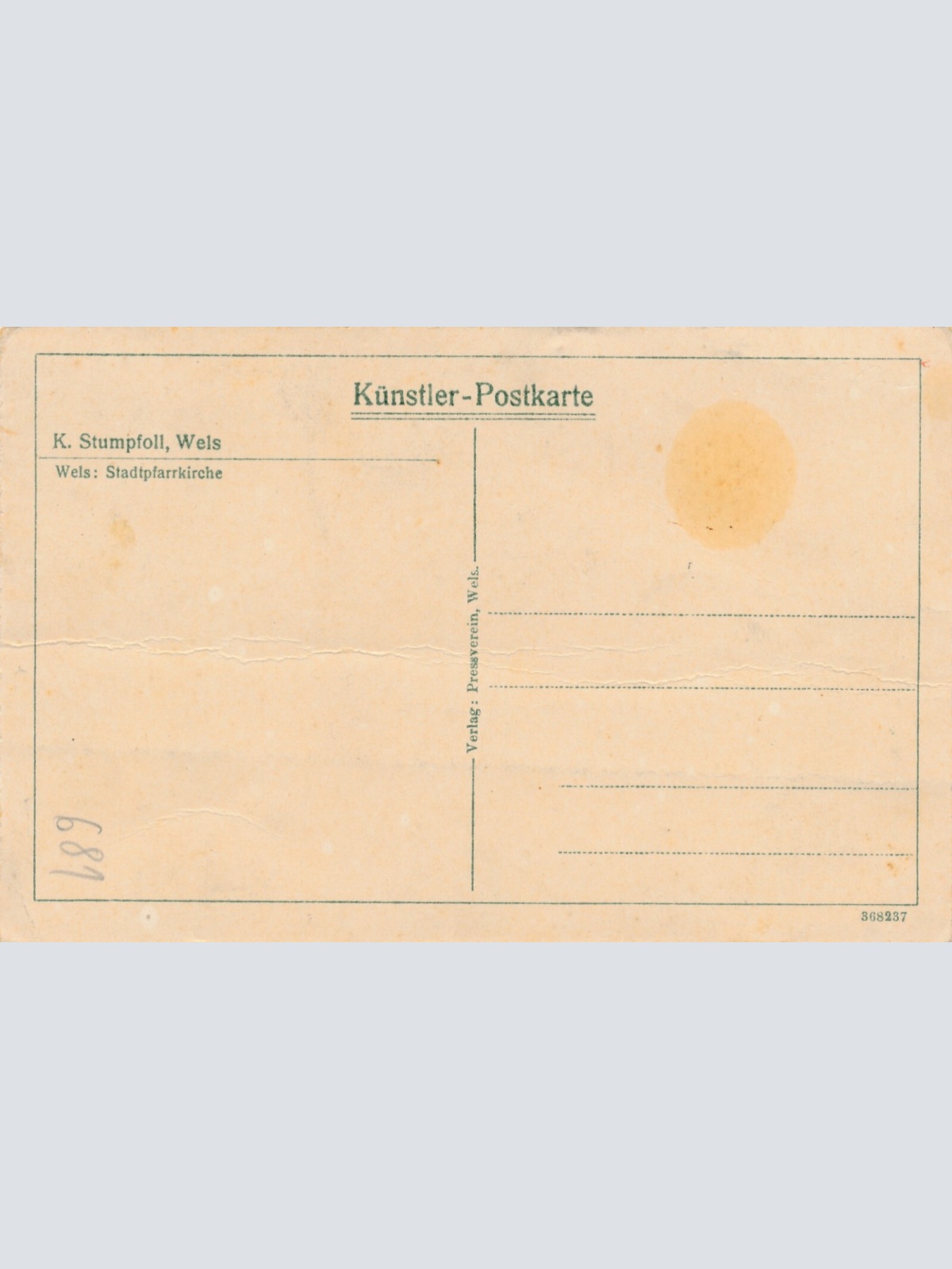 AK aus Wels Stumpfoll Oberösterreich (6761)