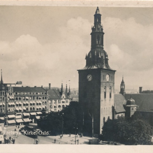 AK aus Oslo Frelser Kirke Norwegen (7343)