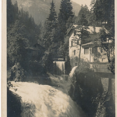 AK von einem Wasserfall Bad Gastein (7338)