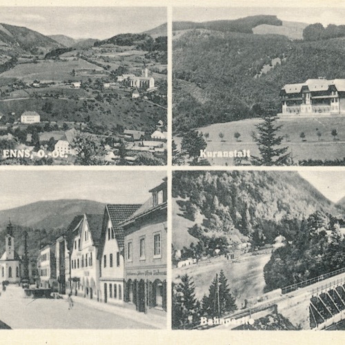 AK aus Weyer an der Enns Mehrbildkarte Oberösterreich (6745)