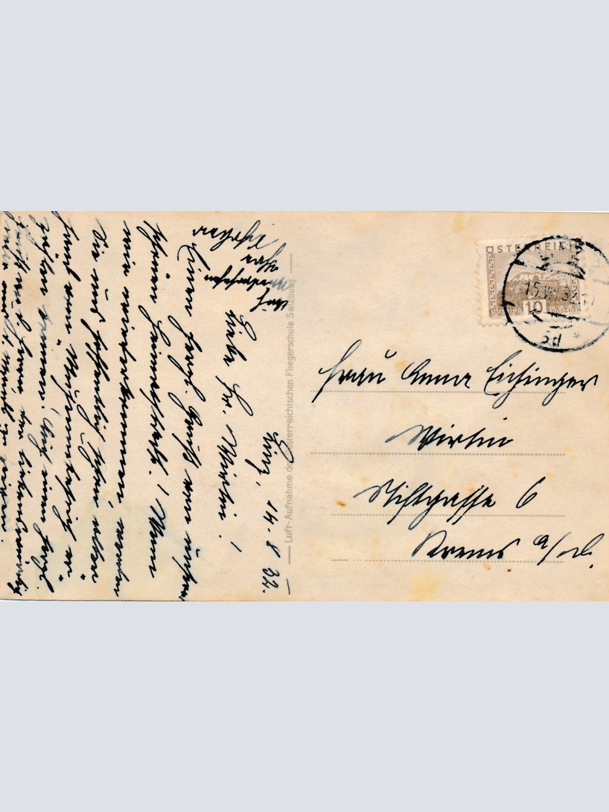 AK vom Pöstlingberg bei Linz Oberösterreich (6672)