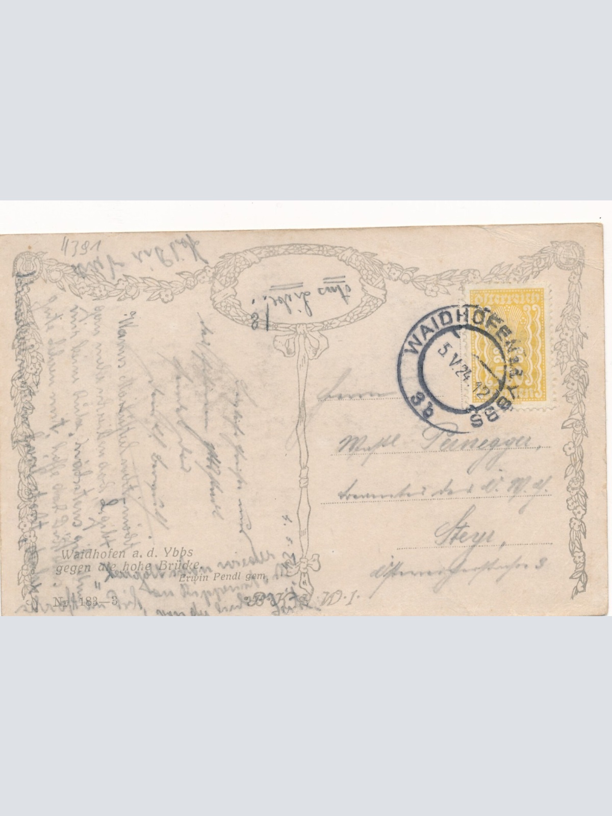 AK aus Waidhofen an der Ybbs Niederösterreich (7402)