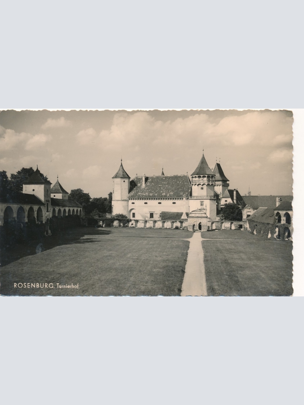 AK von der Rosenburg Tunierhof Niederösterreich (7419)
