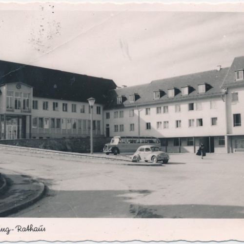 AK, Lenzing-Rathaus, Oberösterreich (S2024)