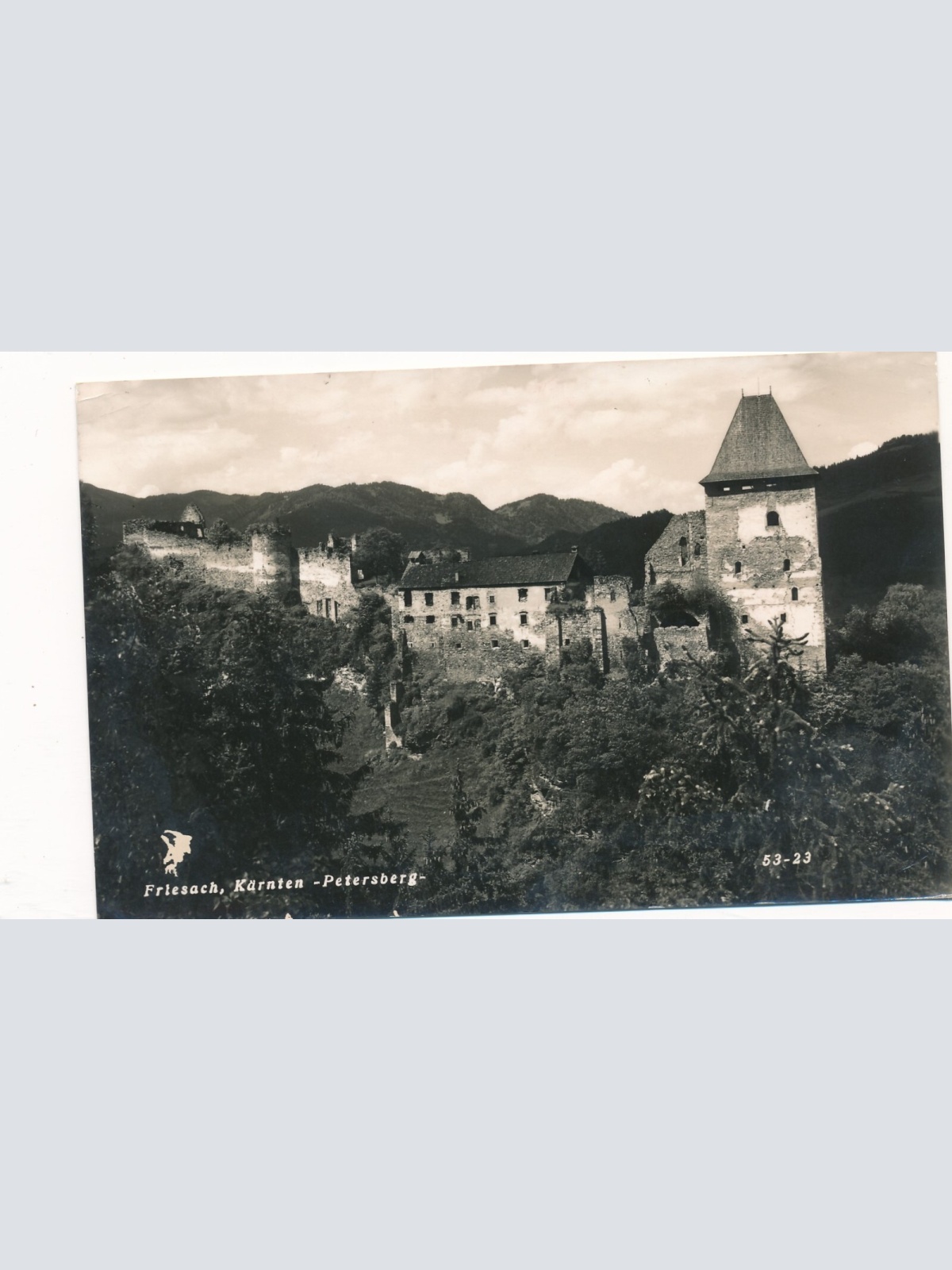 AK aus Friesach mit Petersberg Kärnten (7496)