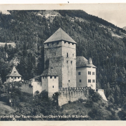AK aus Ober Vellach mit Burg Groppenstein Kärnten (7498)