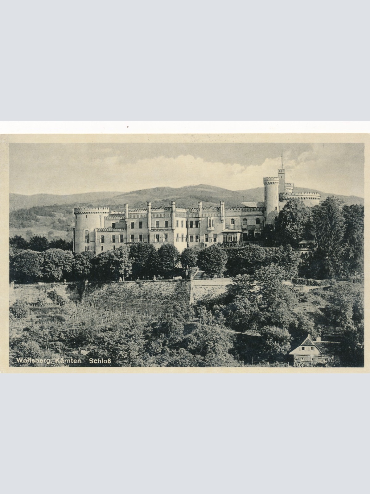 AK aus Wolfsberg mit Schloß Kärnten (7493)