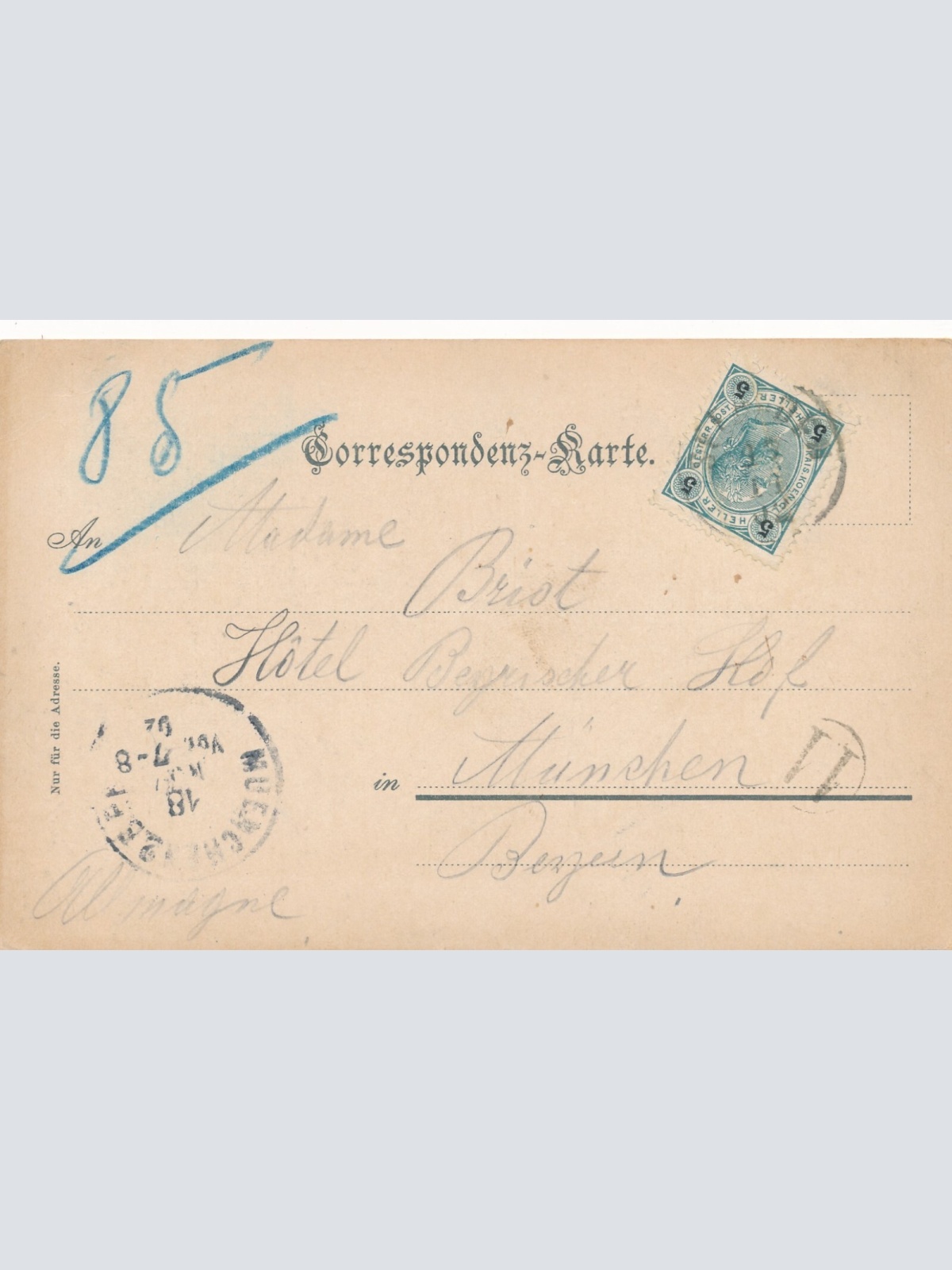 AK von der Villa Steiner in Seeboden Kärnten (7489)