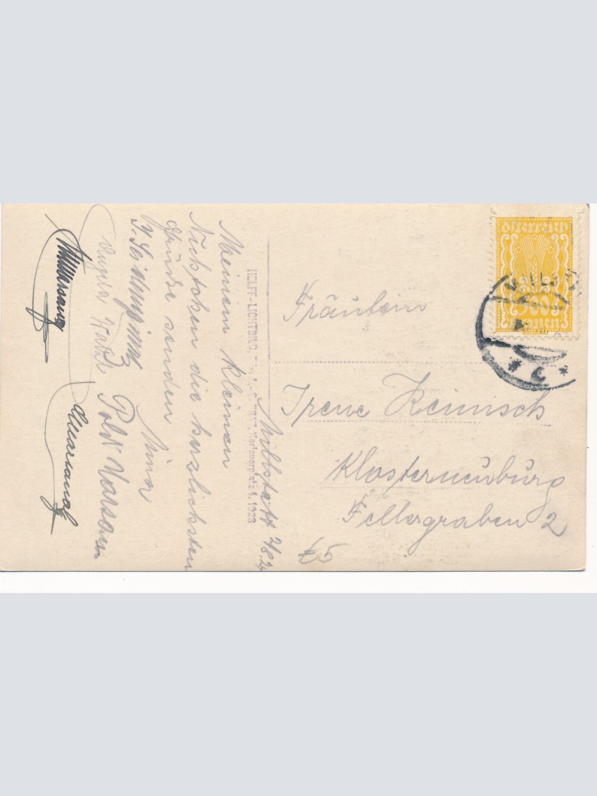 AK aus Millstatt Stiftshof Kärnten (7490)