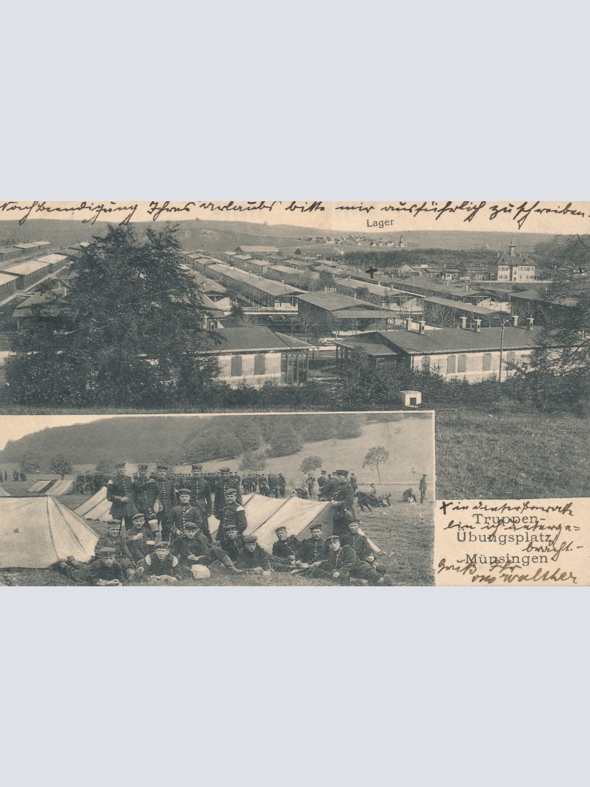 AK vom Truppenübungsplatz Münsingen (6484)