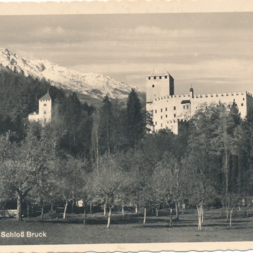 AK aus Lienz mit Schloß Bruck Tirol (7426)