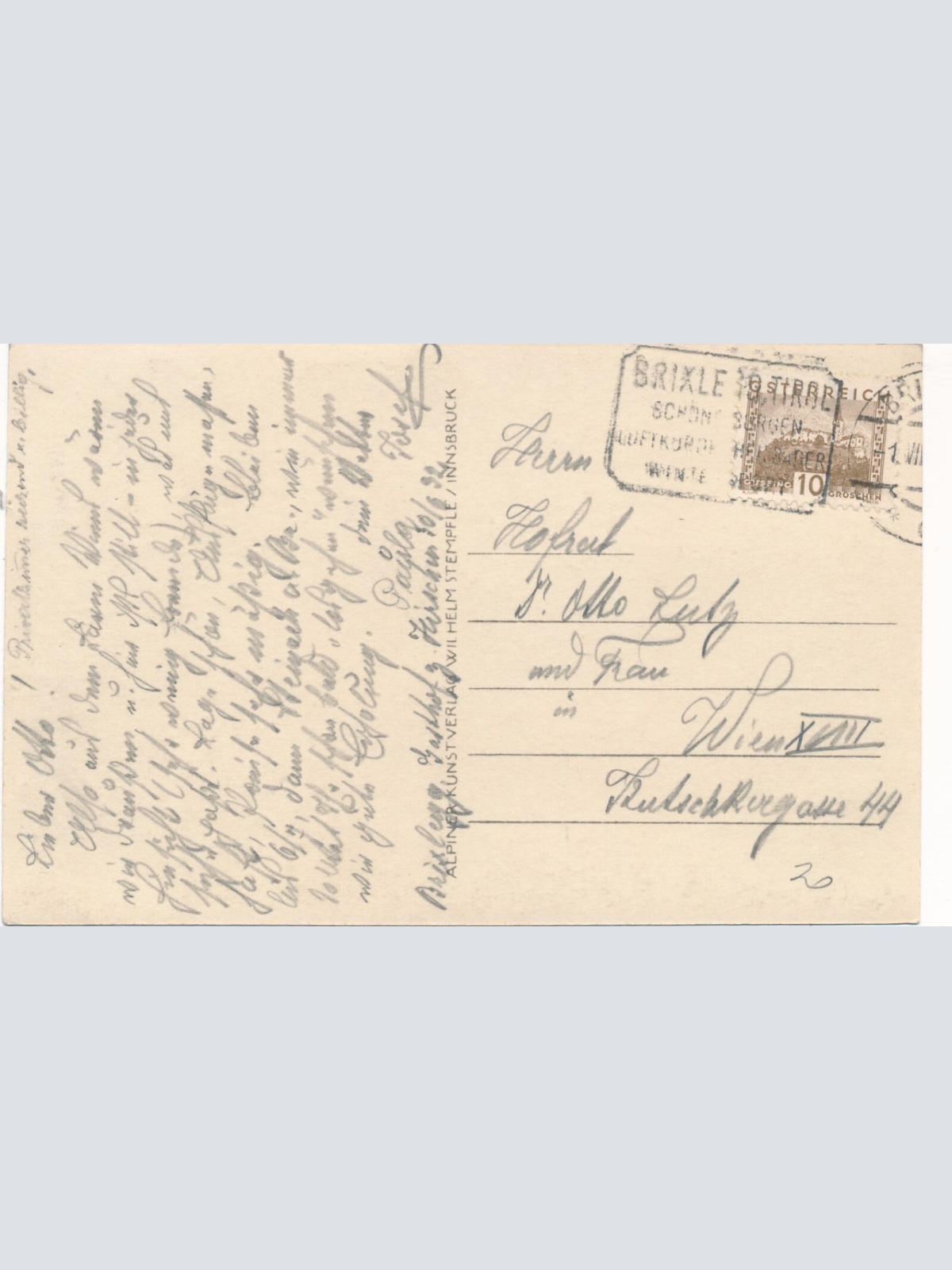 AK aus Brixlegg gegen Hochnißl Tirol (7430)