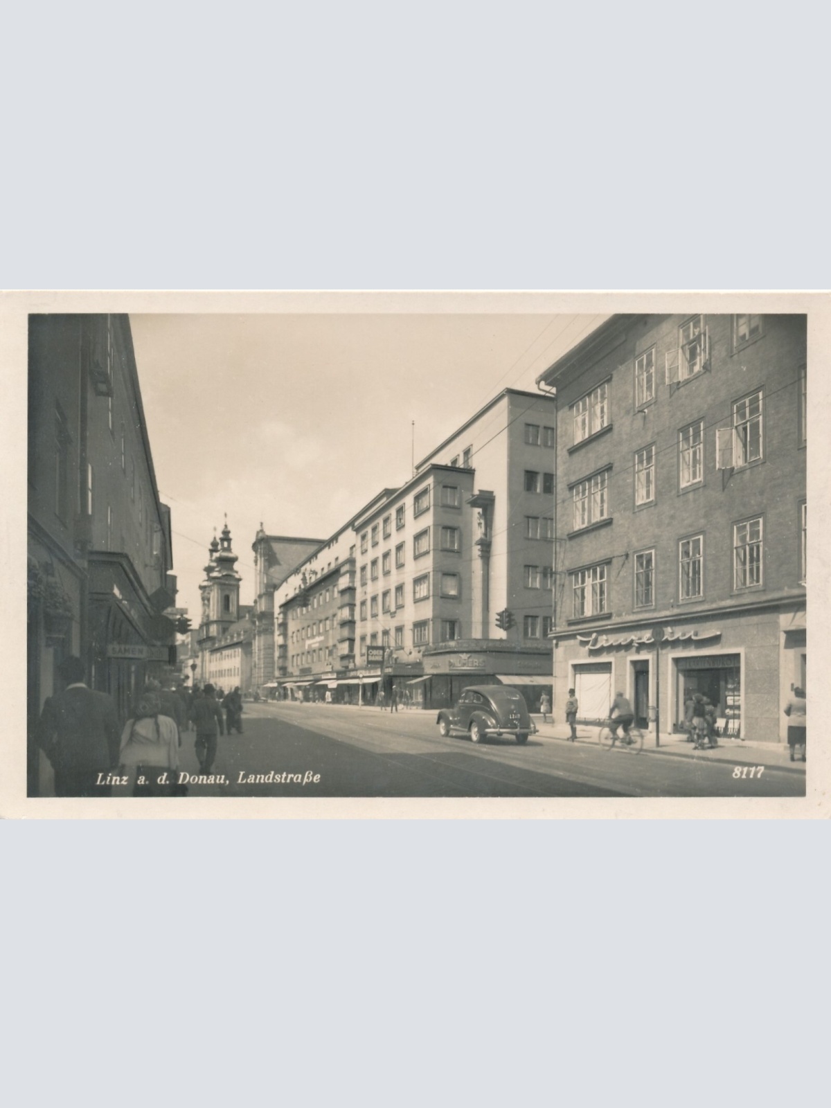 AK aus Linz an der Donau Landstraße Oberösterreich (7469)