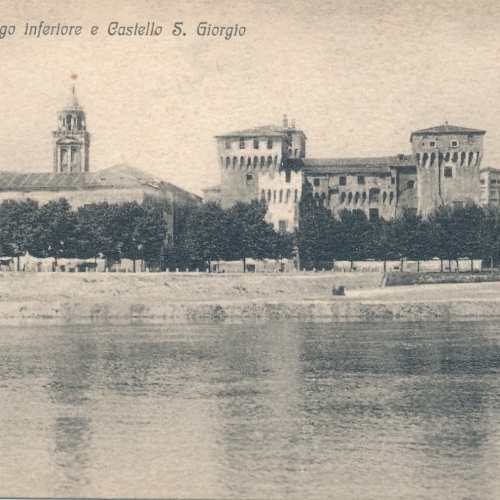 AK aus Mantova mit Castello Italien (7073)