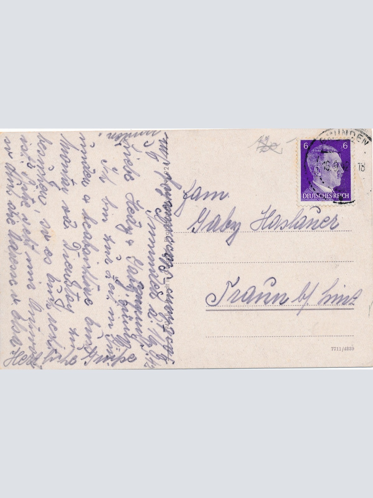 AK aus Gmunden mit Schloss Ort Oberösterreich (7689)