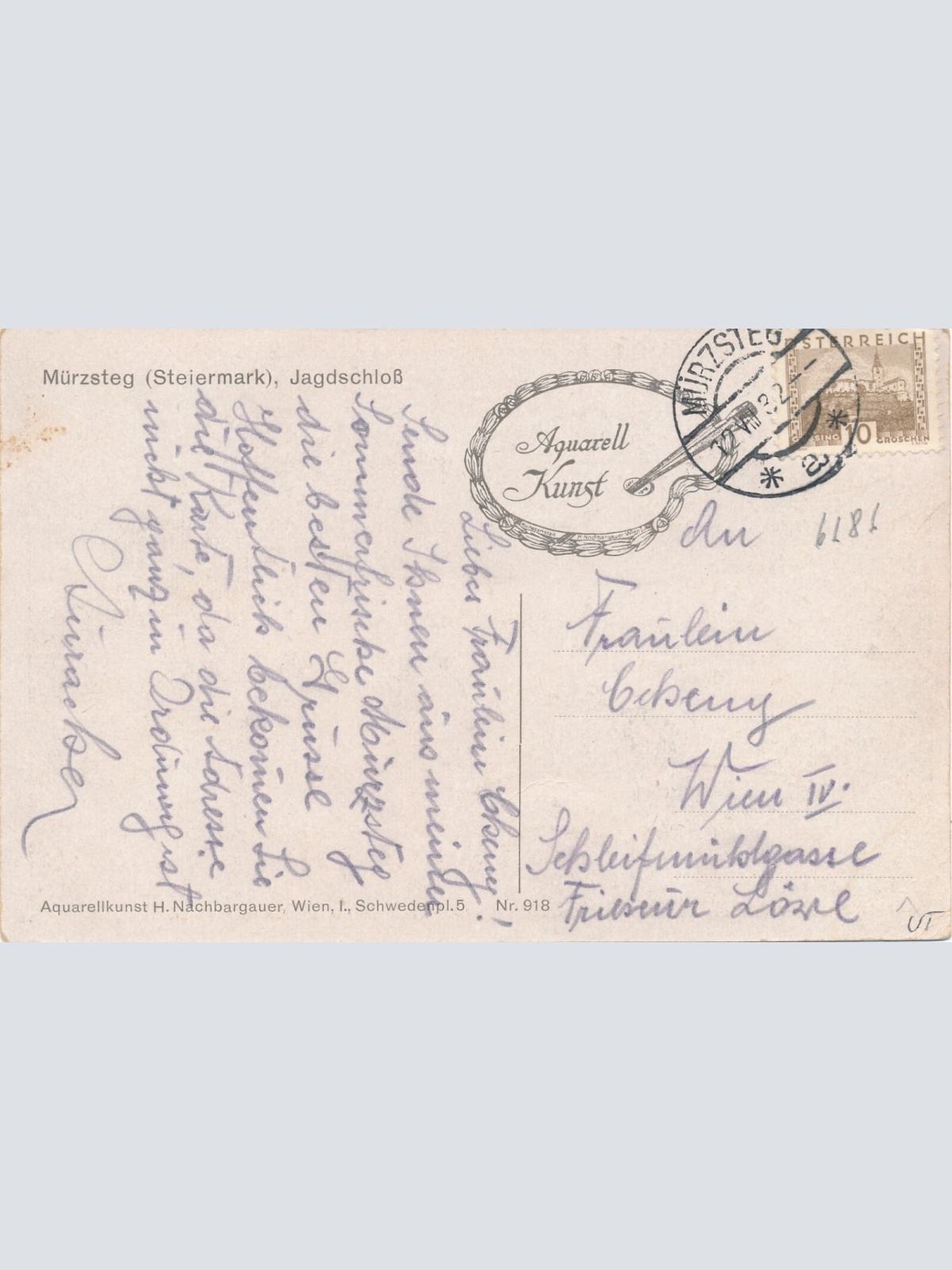 AK aus Mürzsteg Steiermark (7150)