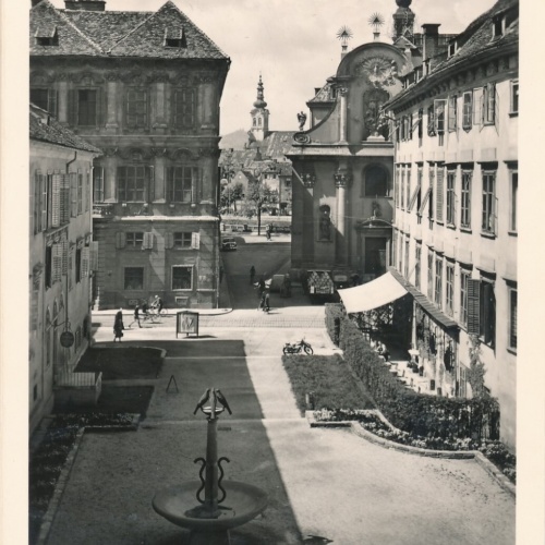 AK aus Graz Schlossbergplatz Steiermark (7154)