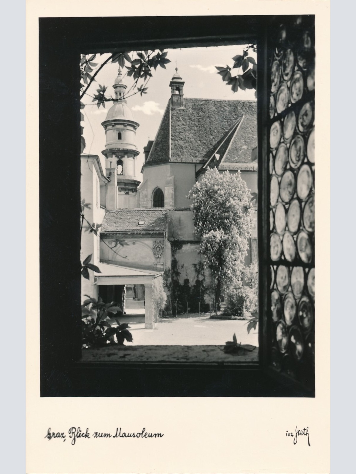 AK aus Graz mit Mausoleum Steiermark (7157)