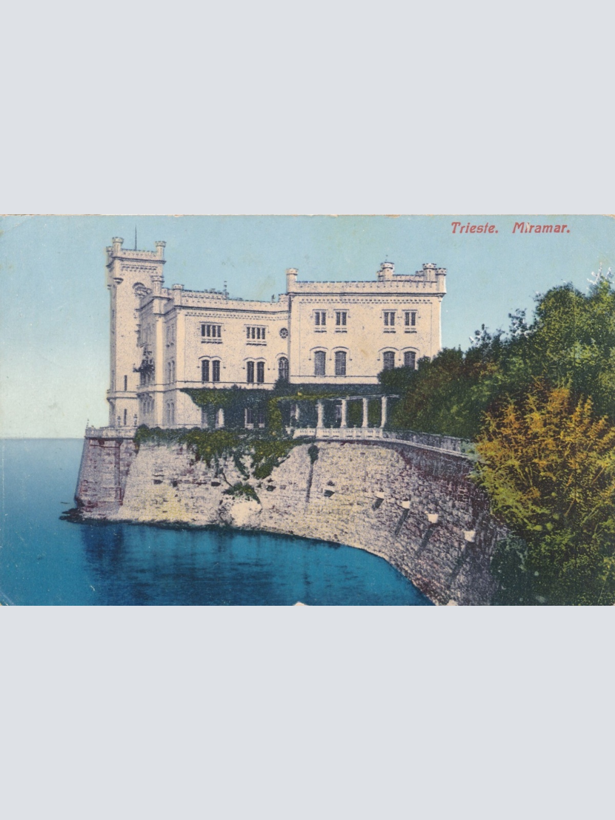 AK aus Trieste Miramar Italien (7723)