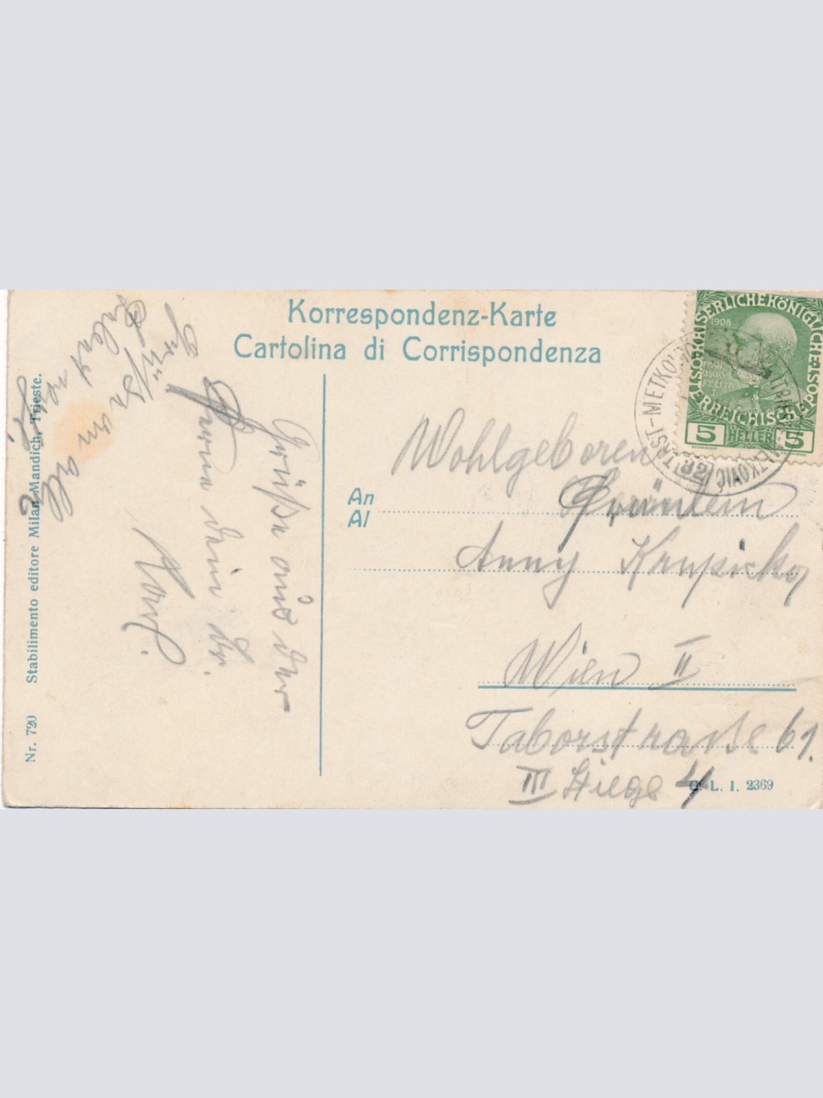 AK aus Trieste Miramar Italien (7723)